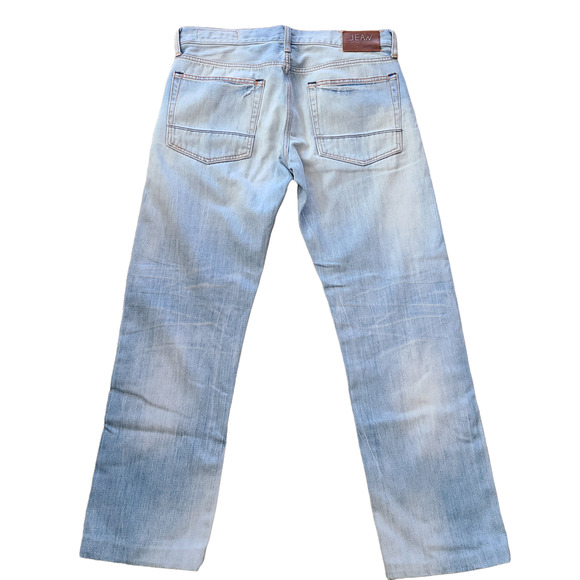 JEAN SHOP Rocker 100% Cotton Light Wash Jeans *ALTERED* JM0002706 Men's 31 x‎ 29 - Picture 2 of 10